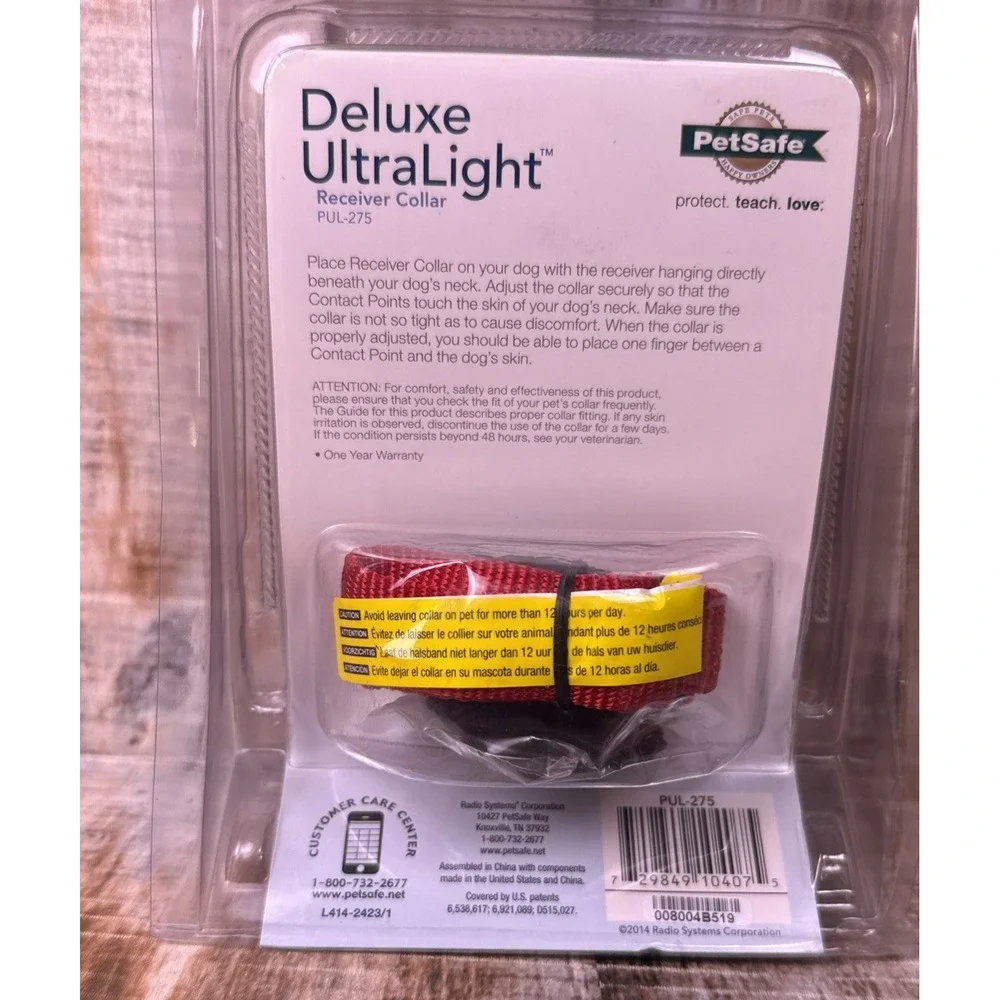 NEW SEALED PetSafe PUL-275 In-Ground Deluxe Ultralight Collar Receiver
